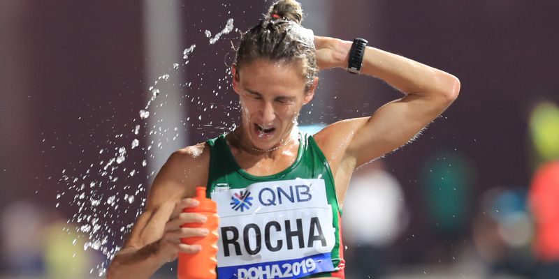 Nos Jogos Olímpicos, Sara Moreira desmaia em maratona